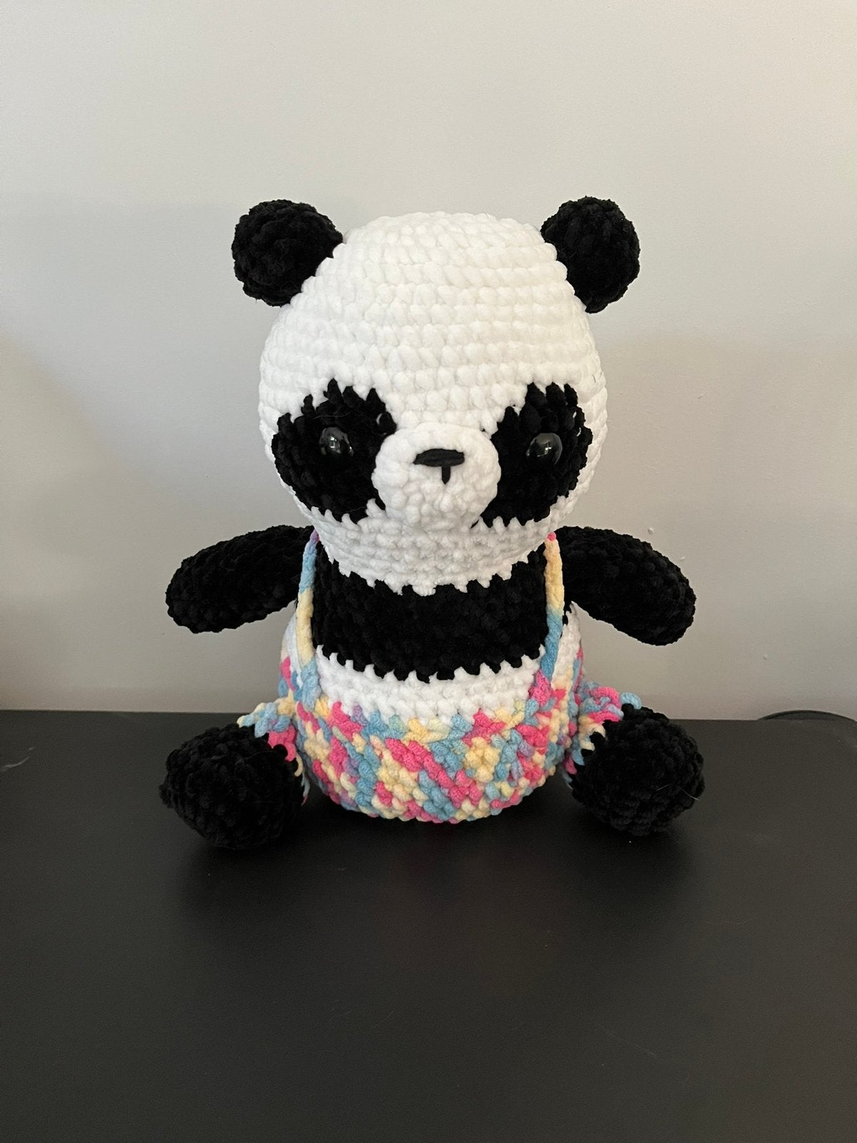 Gehaakte velvet panda beer, Overige merken, Beer, Nieuw, Ophalen of Verzenden
