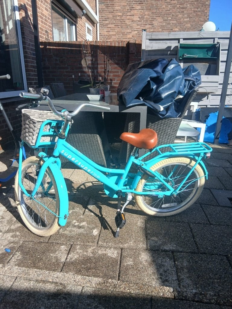 Meisjes fiets 20 inch, Ophalen, Terugtraprem, 20 inch, Supersuper
