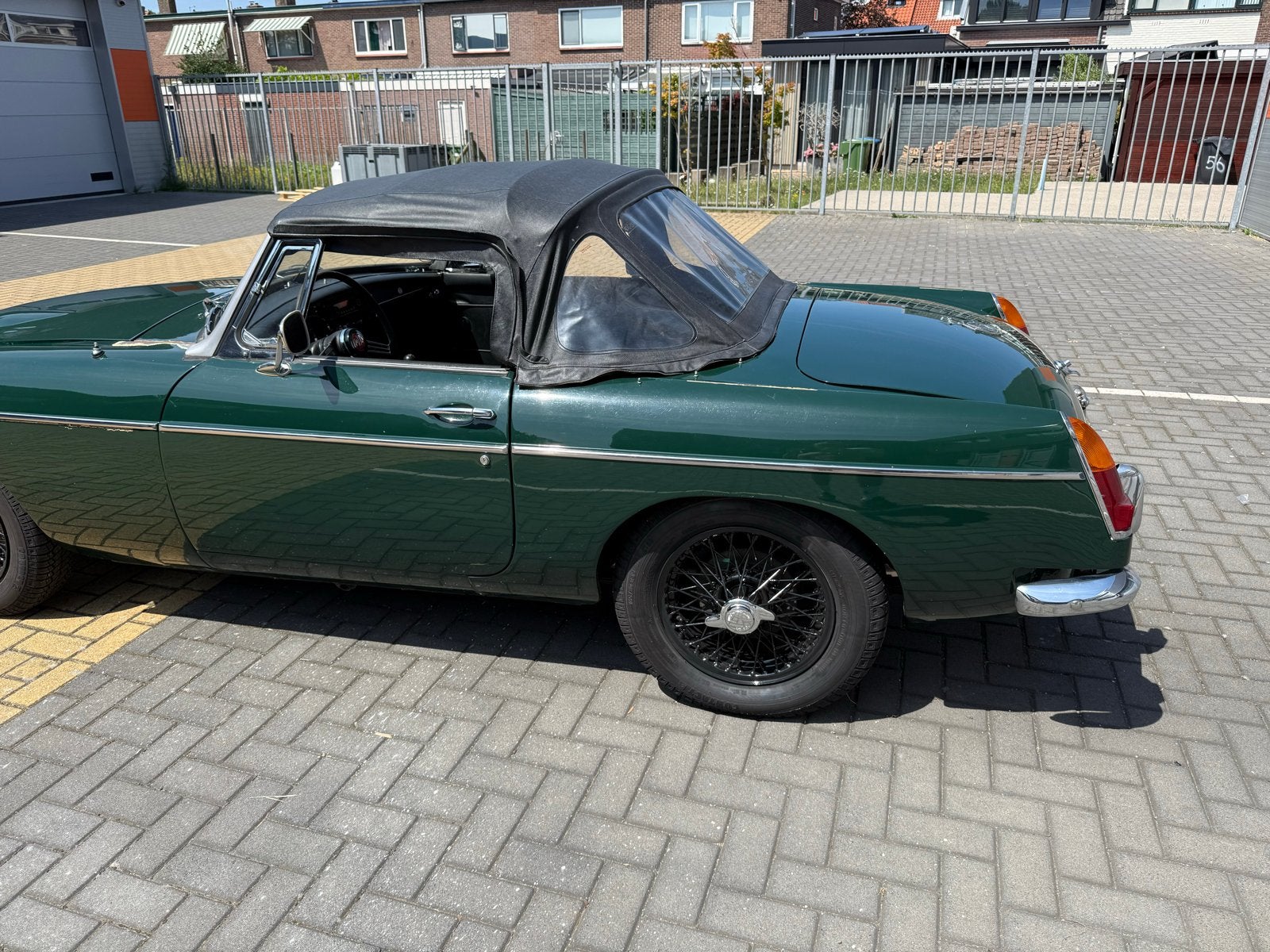 MG C 2.9 Cabriolet 1969 Groen, foto 2