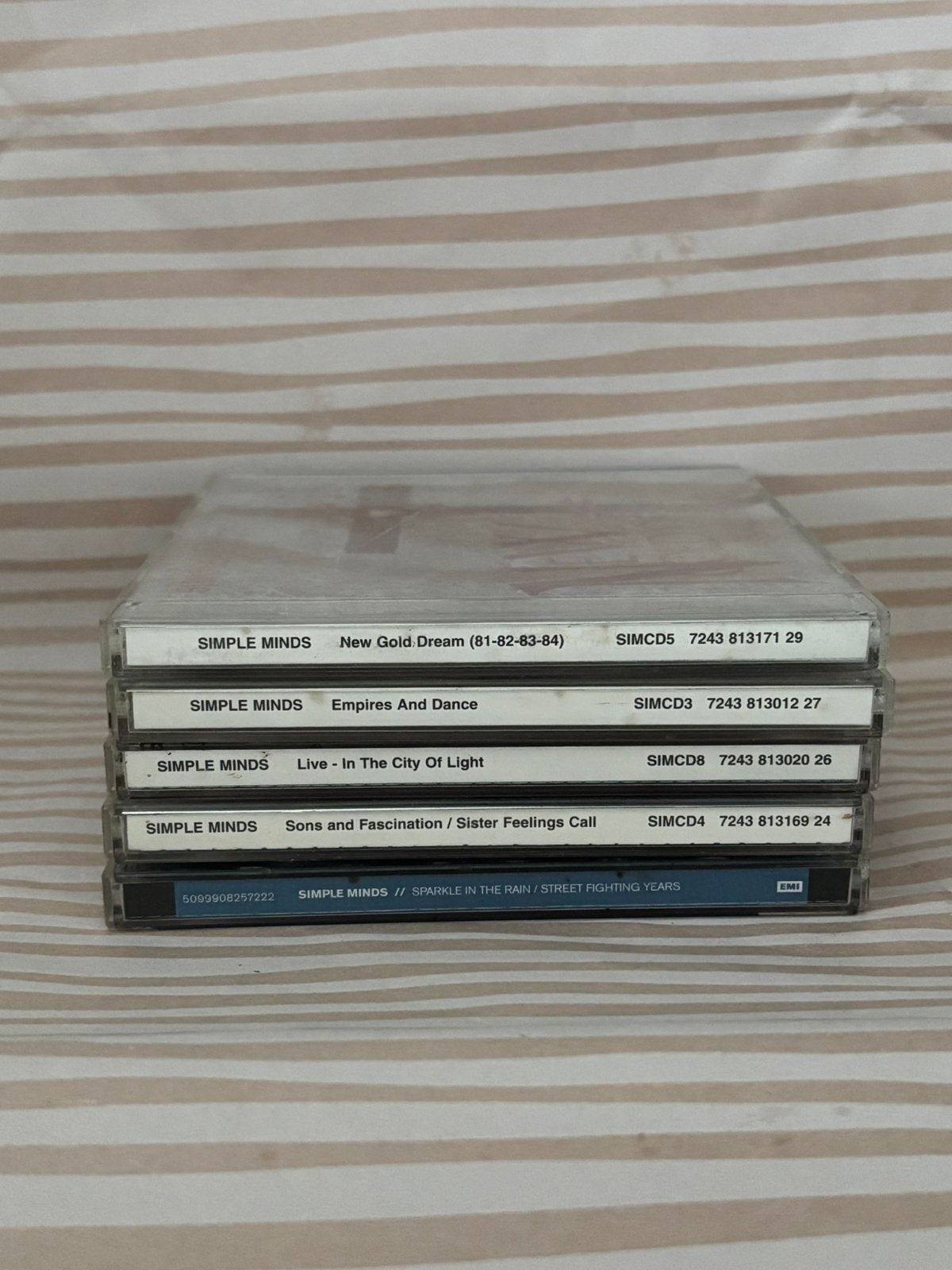 Simple minds cd’s, Verzenden, Poprock, Album, Remastered