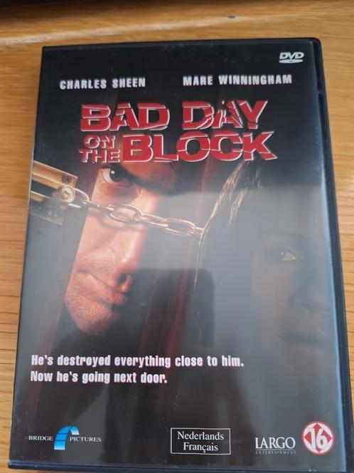 Dvd bad day on the block h4, Vanaf 16 jaar, Ophalen of Verzenden, Zo goed als nieuw, Actiethriller