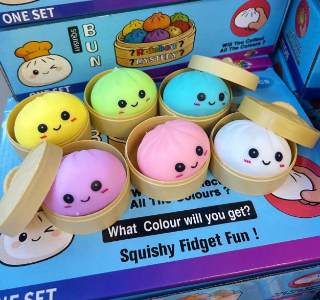 Mini Dumpling Squishy - 5,5cm - Handzaam - Fidget Toy, Ophalen of Verzenden, Nieuw