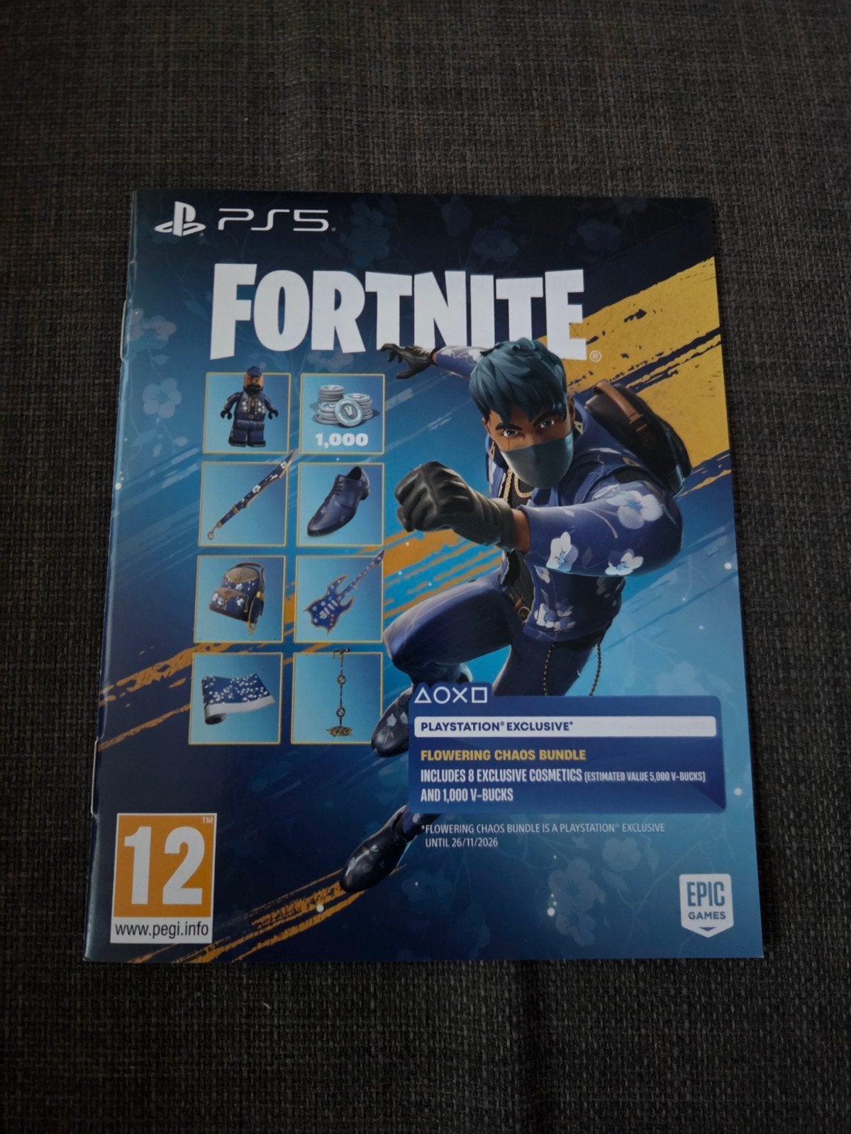 PS5 Fortnite Flowering Chaos Bundle Code, Ophalen of Verzenden, Nieuw, Avontuur en Actie