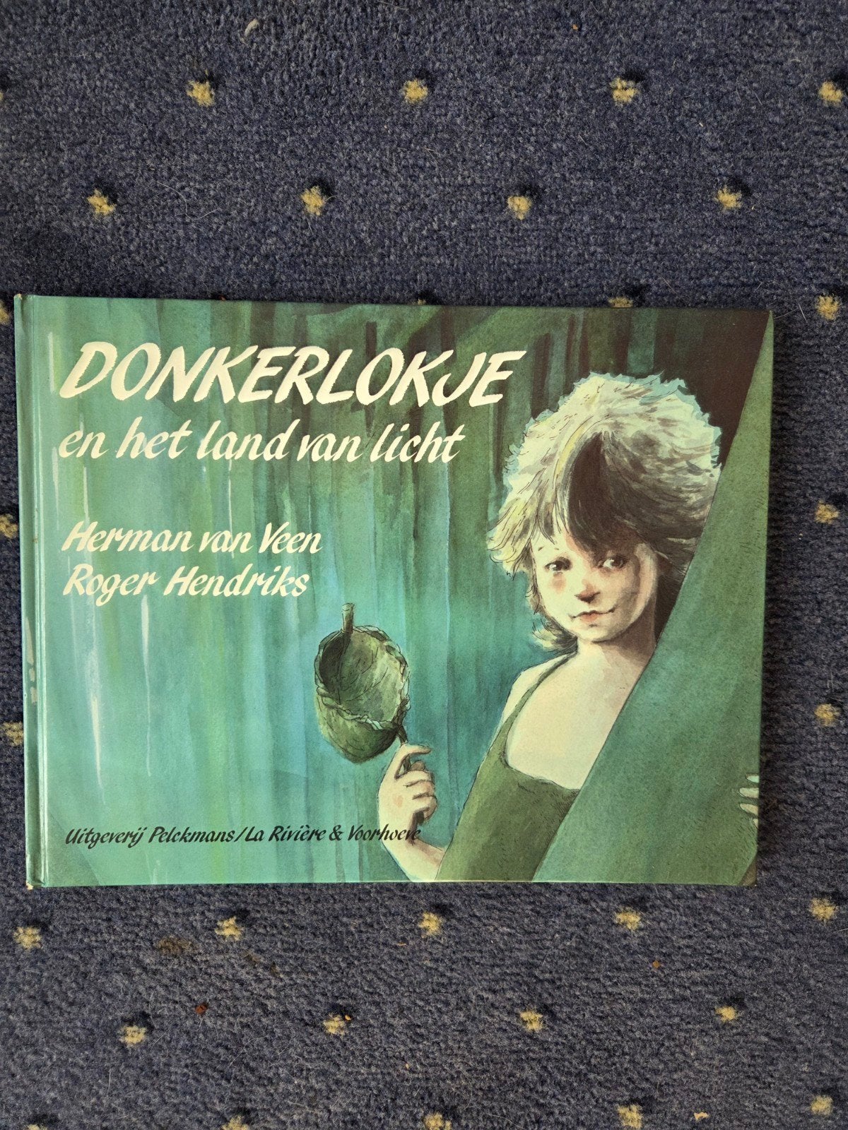 Donkerlokje en het land van licht - Herman van Veen, Ophalen of Verzenden, Zo goed als nieuw, Fictie algemeen
