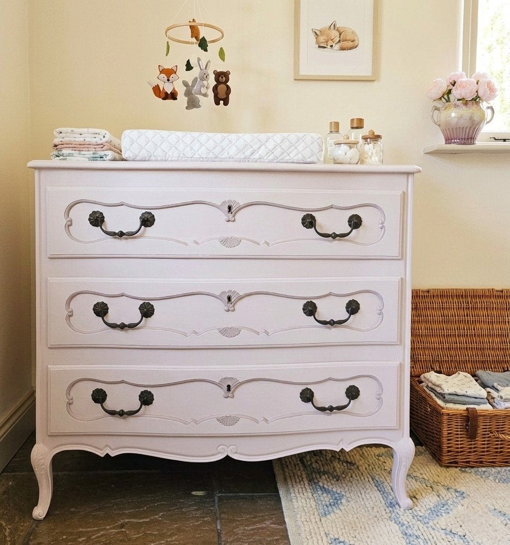 Commode / Ladekast Queen Ann, Huis en Inrichting, Kasten | Ladekasten, Minder dan 100 cm, 50 tot 100 cm, 25 tot 50 cm, 3 of 4 laden