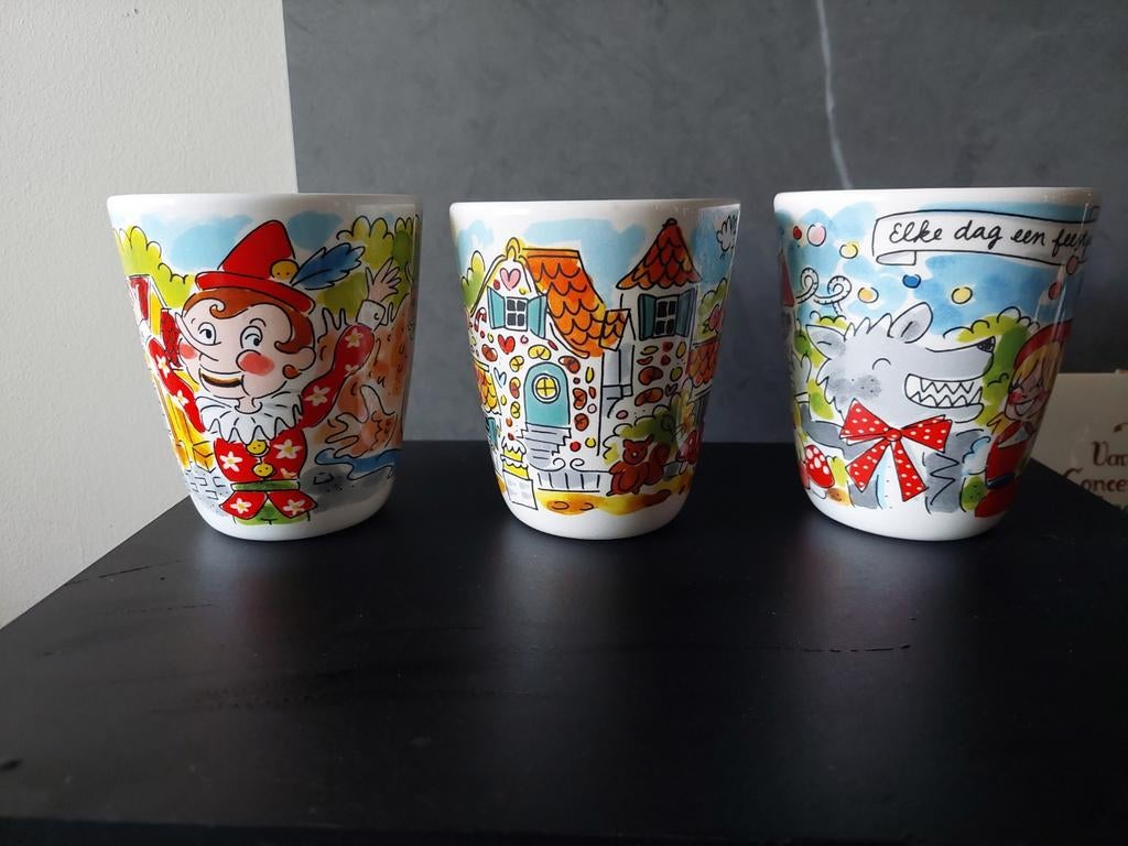 3 x grote  BLOND AMSTERDAM mokken, Ophalen of Verzenden, Nieuw, Gebruiksvoorwerp