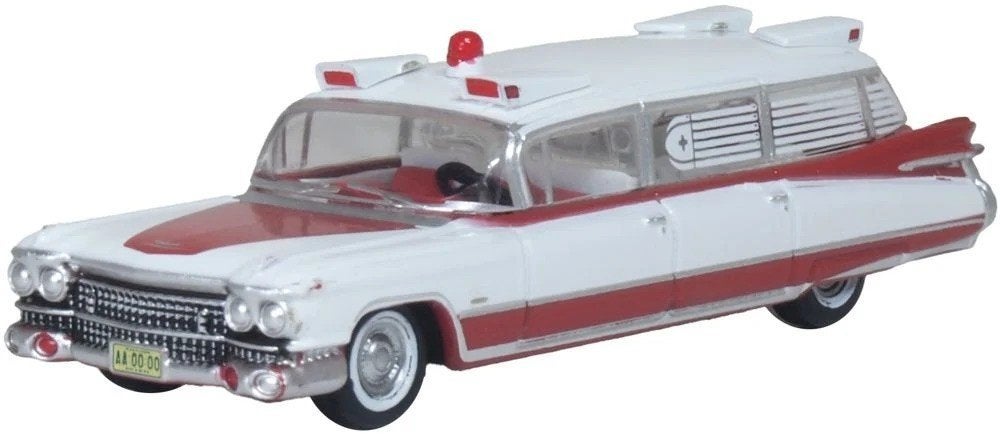 Cadillac MILLER-METEOR AMBULANCE 1959, Ophalen of Verzenden, Nieuw, Auto, Overige merken