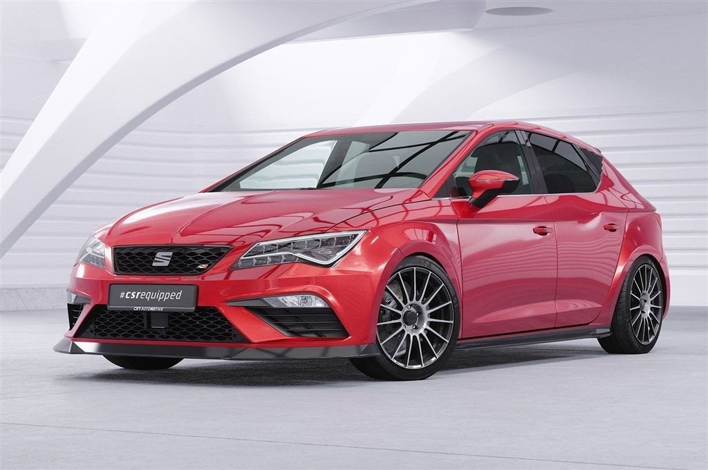 CSR Splitter Spoiler Seat Leon 3 Cupra/FR CSL411, Verzenden, Automotive Parts, A.parts@hotmail.nl, Trasmolenlaan 12 3447 GZ Woerden