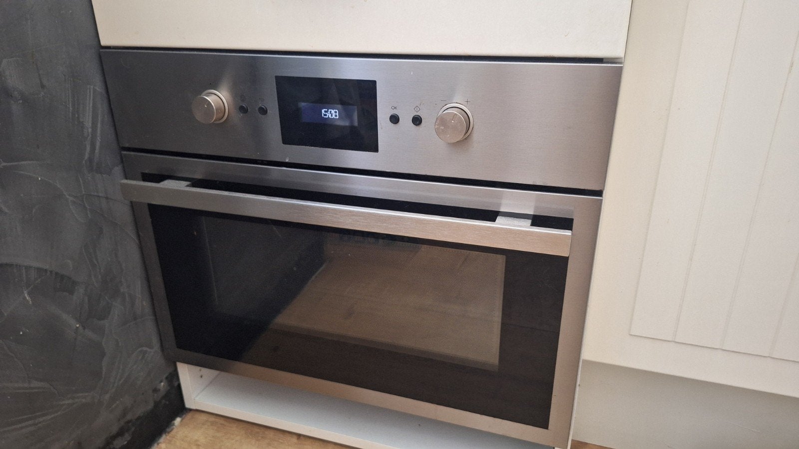 Inbouw combi-oven met magnetronfunctie, Ophalen, 45 tot 50 cm, Combi-oven, Inbouw