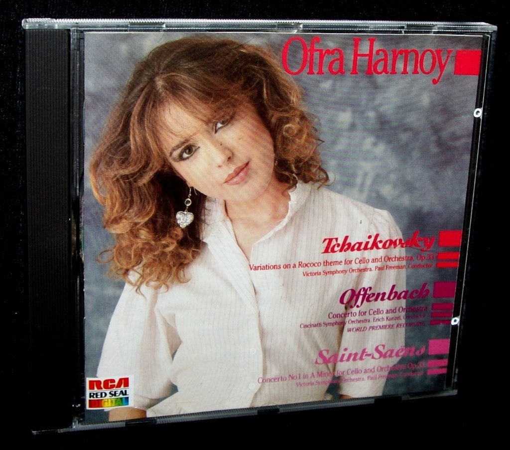 Ofra Harnoy - Tchaikovsky - Offenbach - Saint-Saens (RCA, 19, Verzenden, Classicisme, Zo goed als nieuw, Overige typen