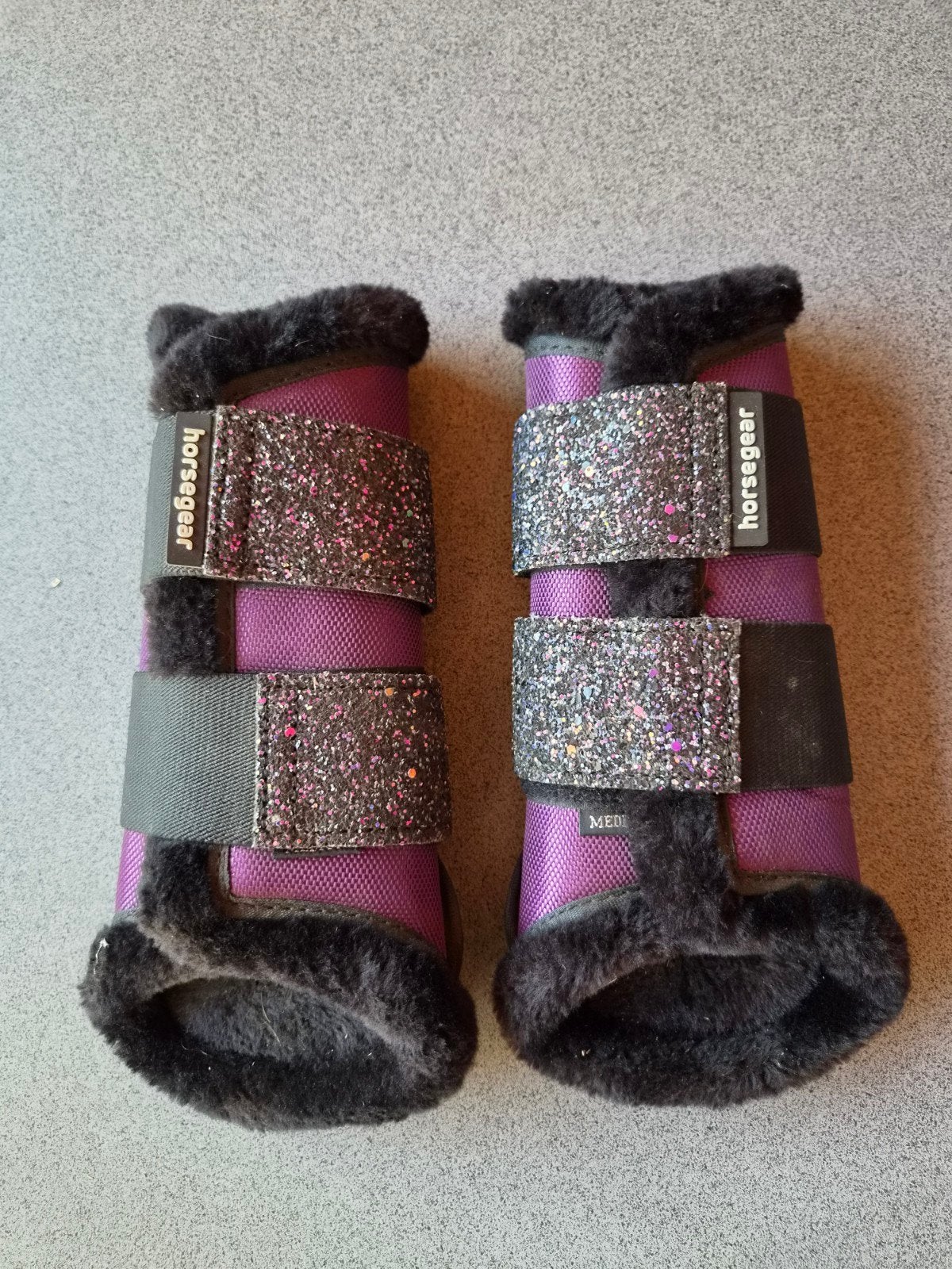 Horsegear beenbeschermers maat medium, Ophalen of Verzenden, Zo goed als nieuw, Met glitter/strass, Cob