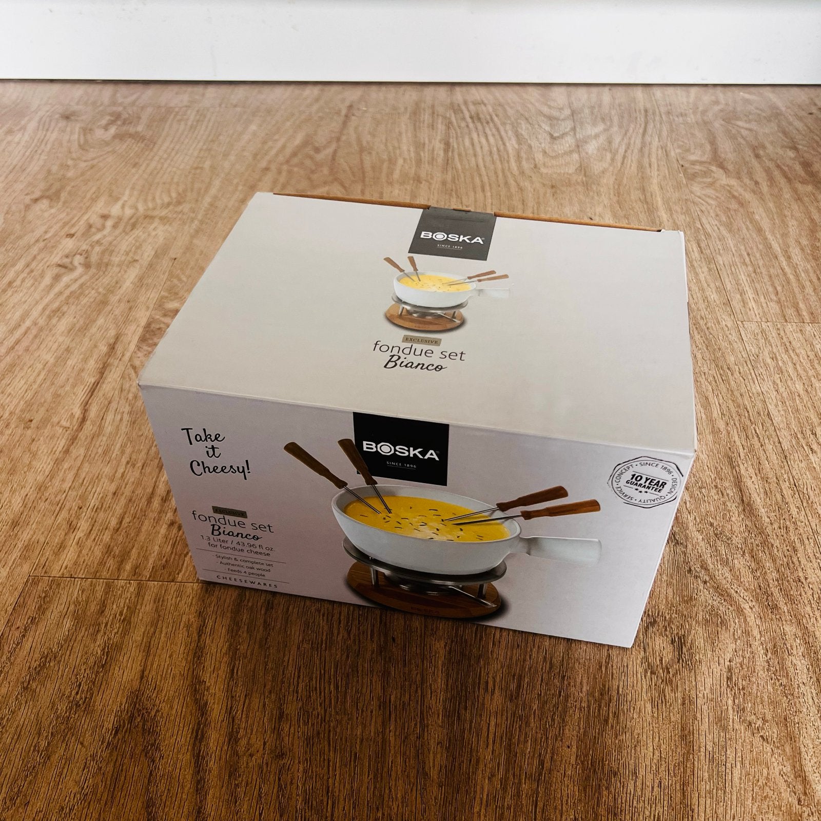 Boska Fondue Set Bianco - Nieuw in doos, Ophalen of Verzenden, Nieuw, Brander, Fondueset