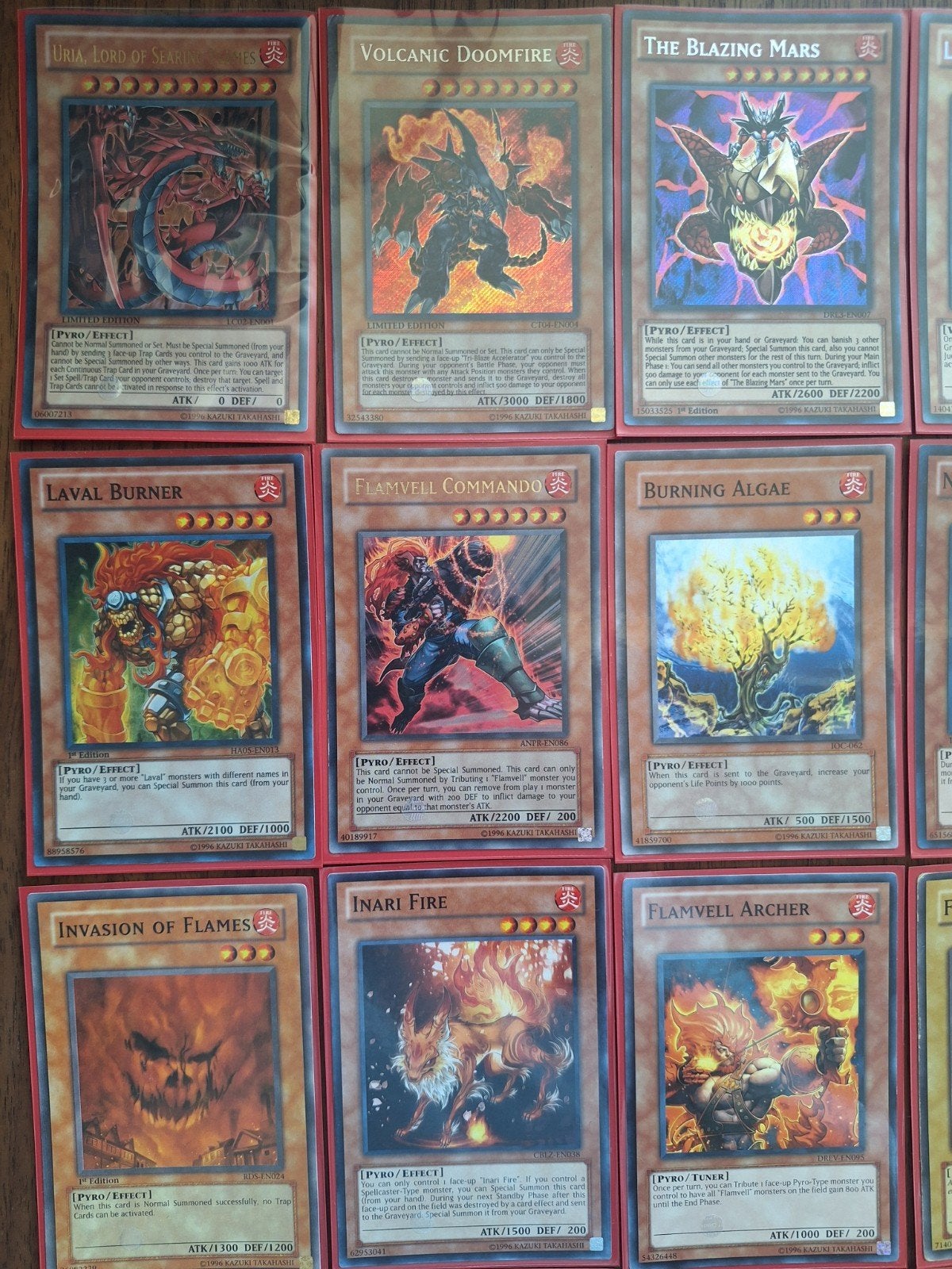 yugioh pyro deck, Ophalen of Verzenden, Zo goed als nieuw