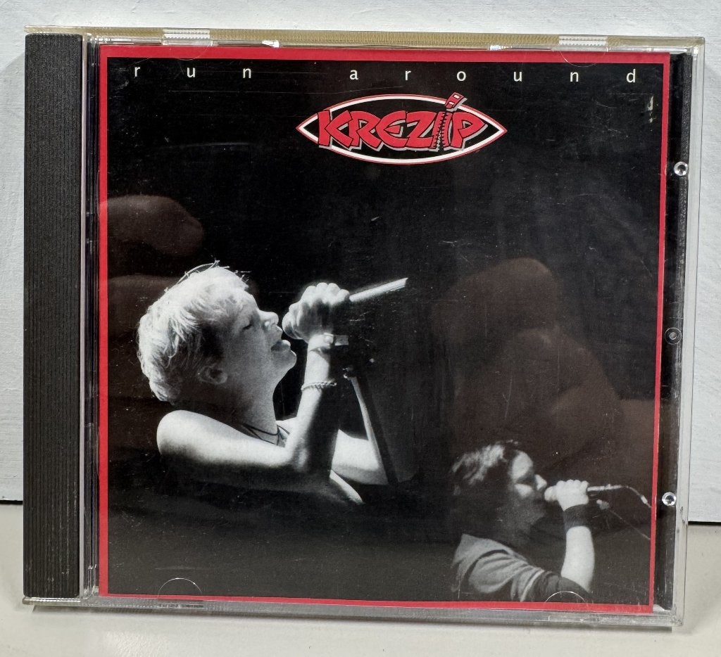 CD - Krezip - Run Around, Cd's en Dvd's, Inclusief boekje, Gebruikt, Pop, Ophalen of Verzenden