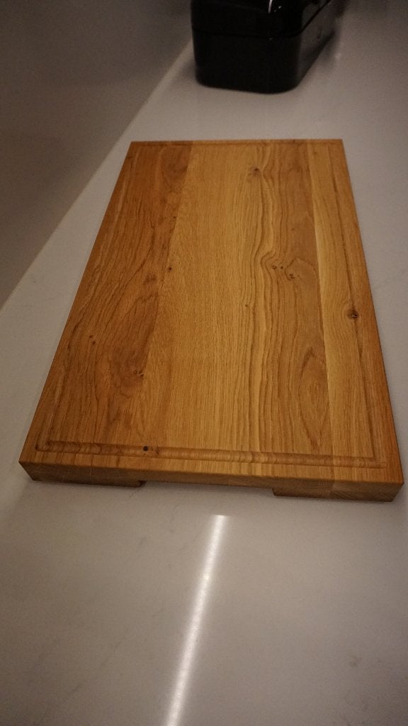 Snijplank eikenhout, Hout, Snij-/serveerplank, Nieuw, Ophalen of Verzenden