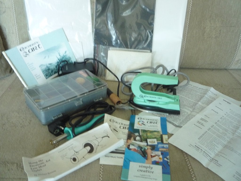 Encaustic Art Strijkijzer Schilderset Compleet, Ophalen of Verzenden, Zo goed als nieuw, Overige typen