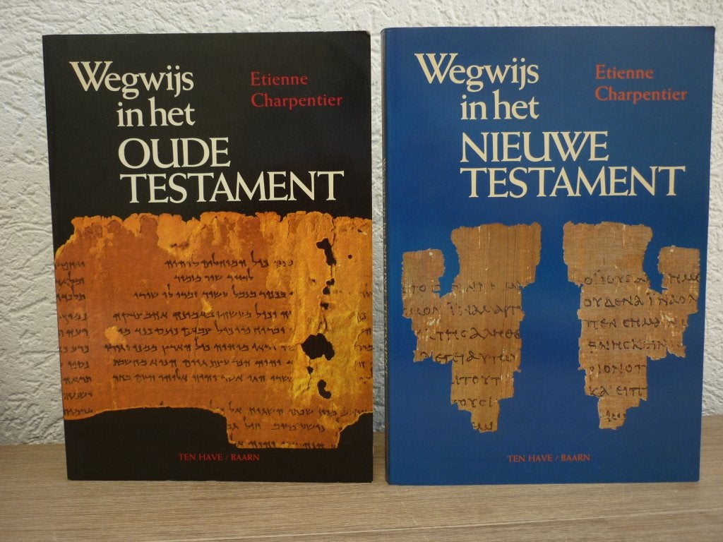 Etienne charpier - Wegwijs in het oude testament - 2 delen, Boeken, Ophalen of Verzenden, Zo goed als nieuw, Christendom | Protestants