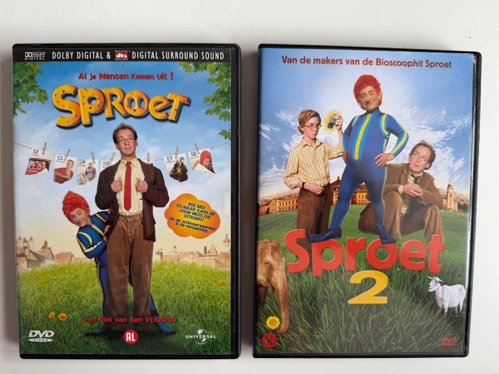 Sproet 1+2 Collectie DVD | Actie 5=4, Alle leeftijden, Ophalen of Verzenden, Zo goed als nieuw, Nederlands