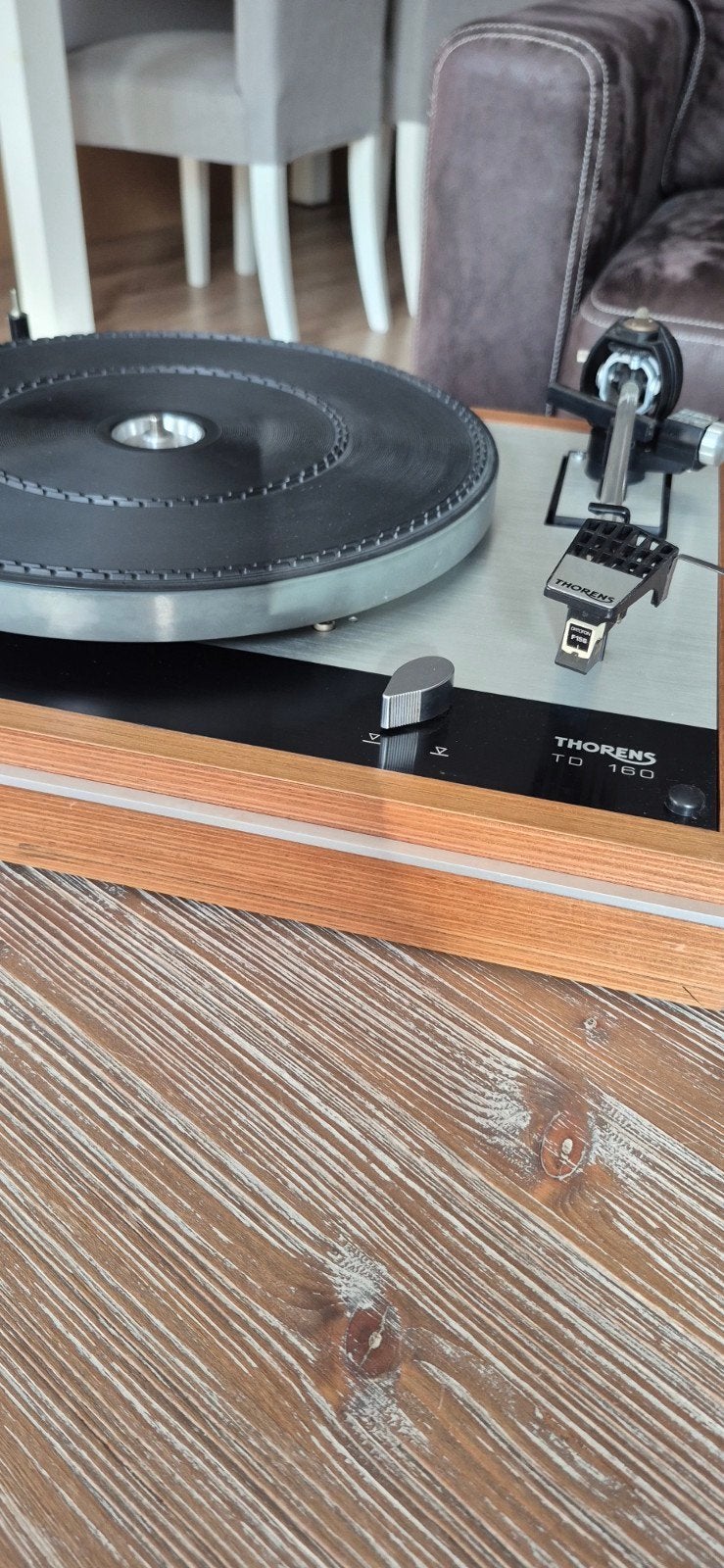 Thorens TD 160 Platenspeler - Klassieke Hifi, Audio, Tv en Foto, Ophalen, Thorens
