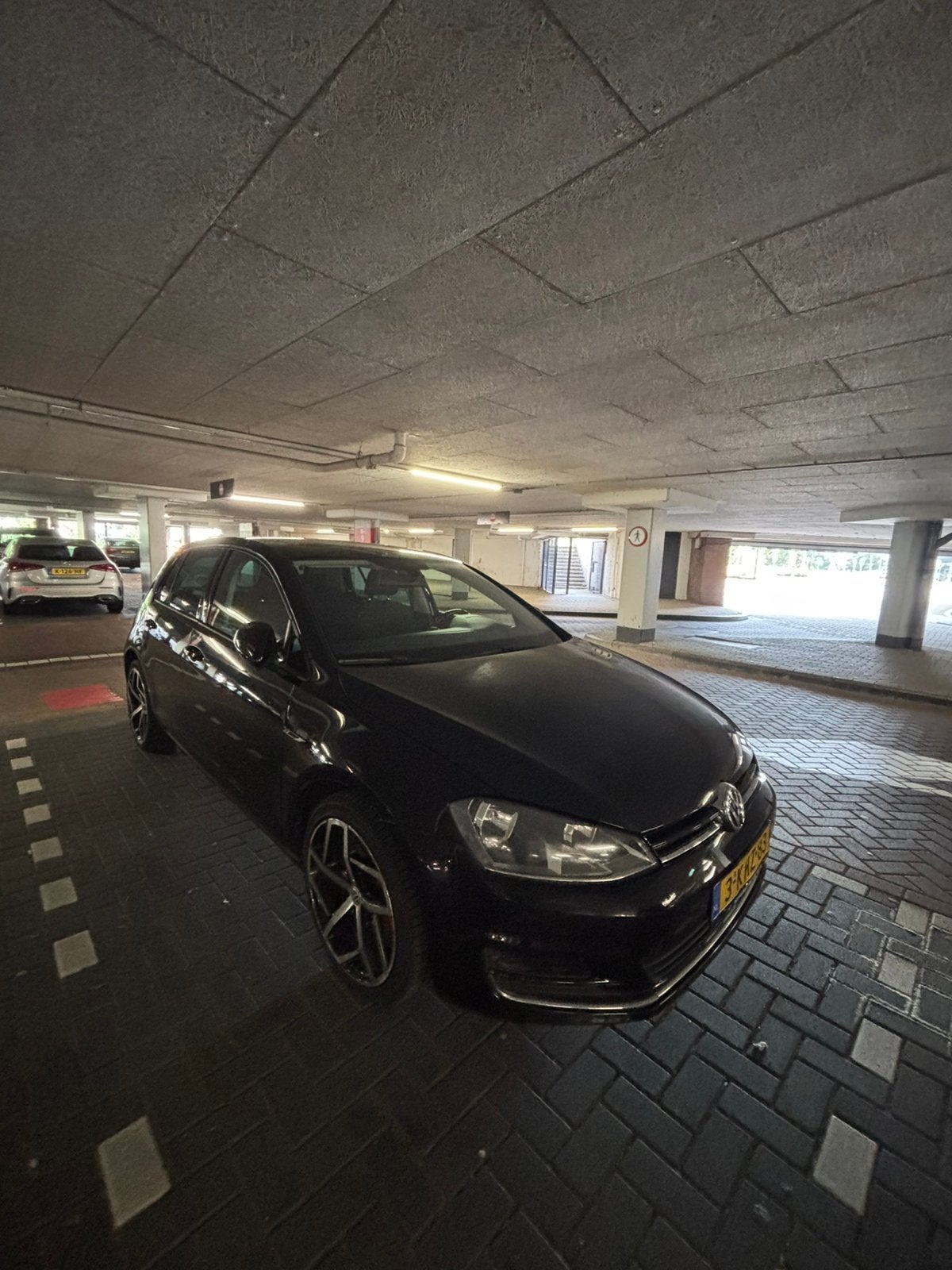 Volkswagen Golf 1.2 TSI 77KW 5D DSG 2013 Zwart, Auto-onderdelen, Ophalen, Volkswagen, Bumper