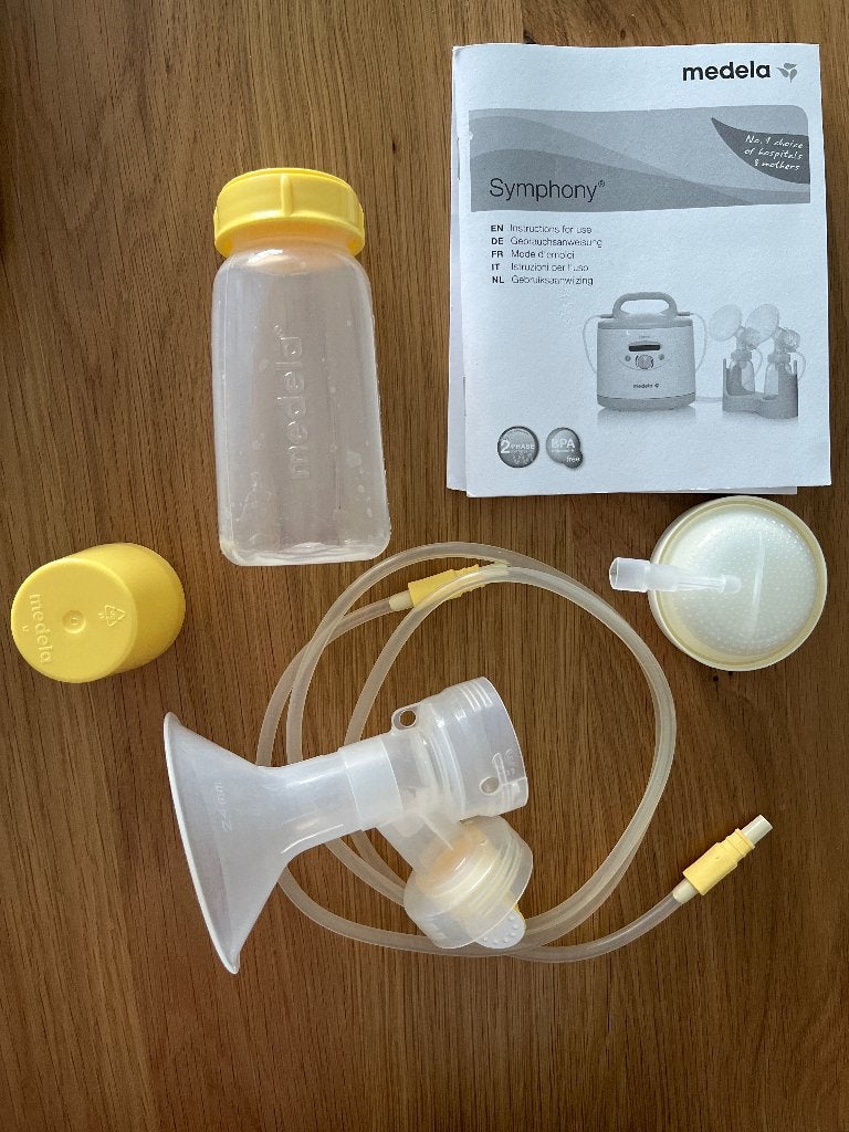 Medela symphony single pump set, Ophalen, Gebruikt, Borstkolf, Medela