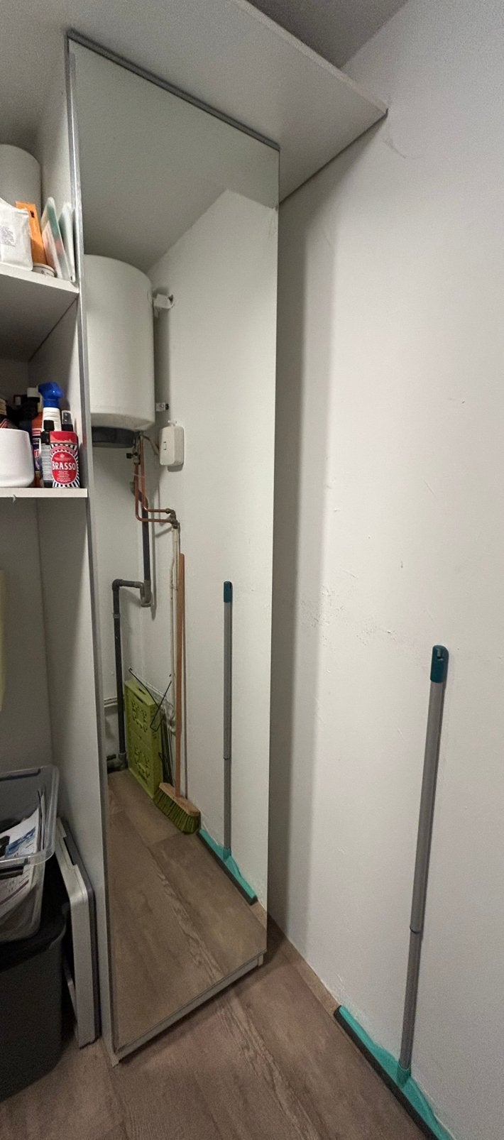 Spiegel pax kast