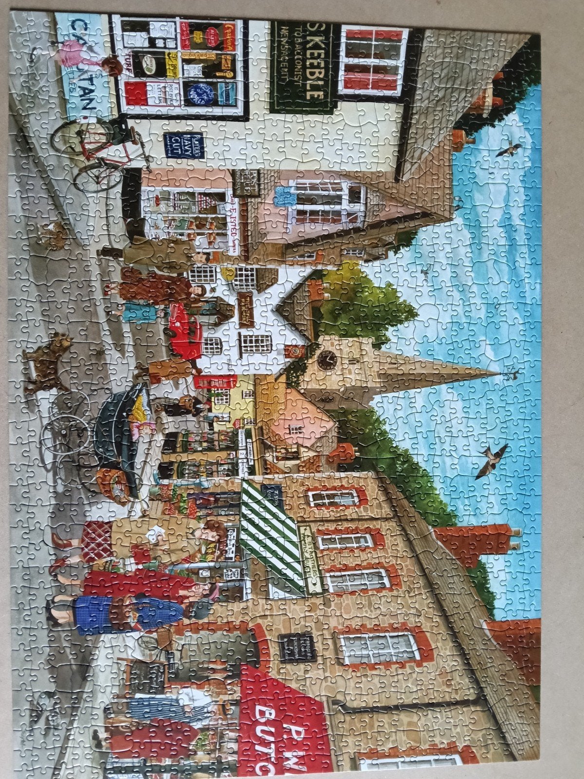 Legpuzzel News at Ten - 1000 stukjes, Ophalen of Verzenden, 500 t/m 1500 stukjes, Zo goed als nieuw, Legpuzzel