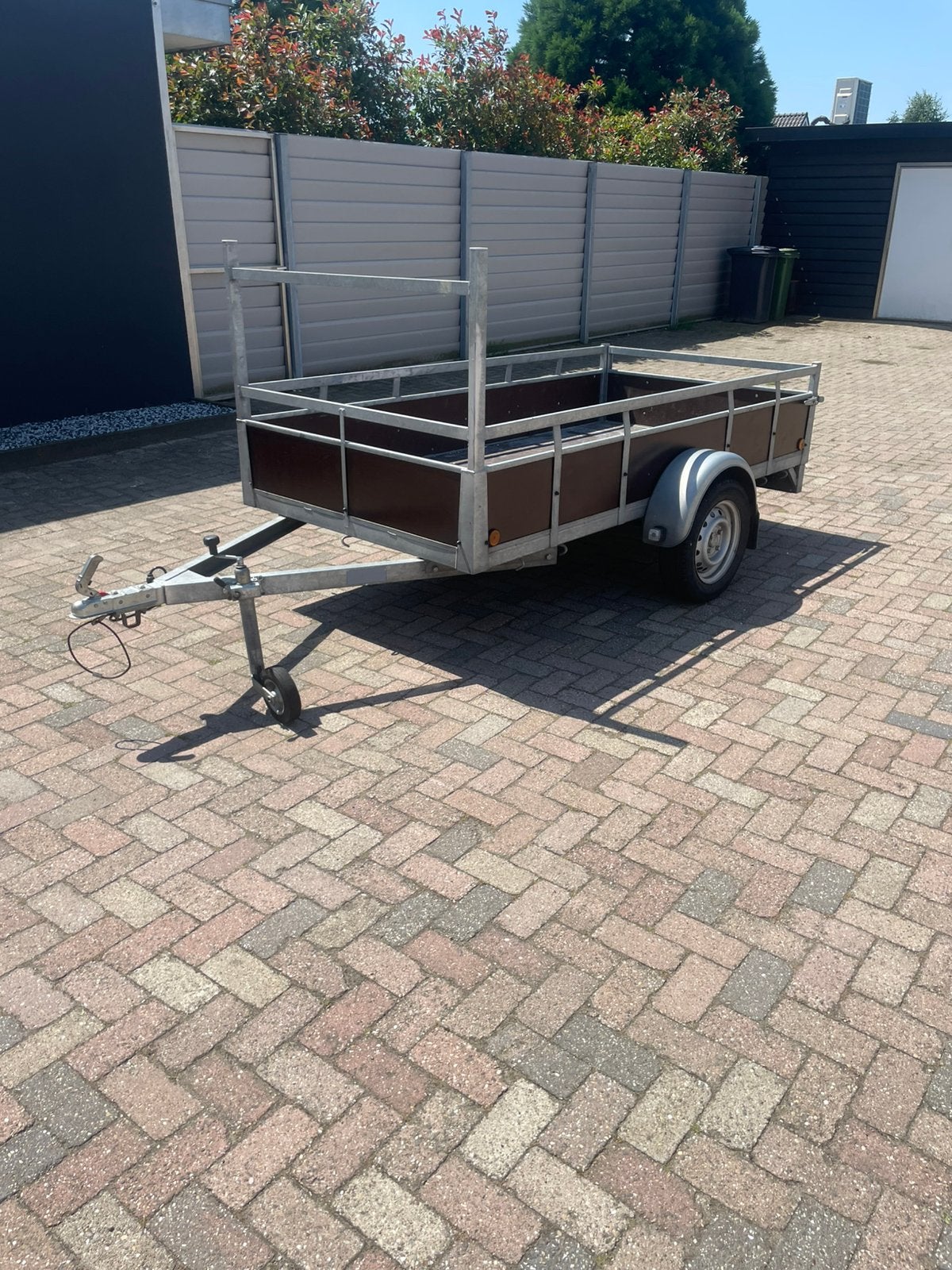 Enkelasser 750kg, Auto diversen, Aanhangers en Bagagewagens, Ophalen, Zo goed als nieuw