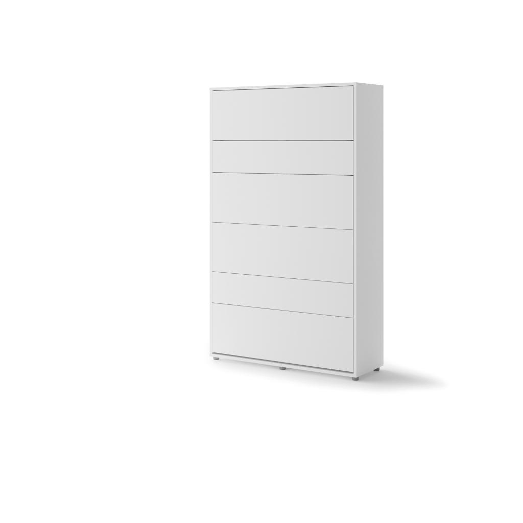 Concept opklapbed verticaal - 120x200 - Wit, Niet ingevuld, Niet ingevuld, Niet ingevuld