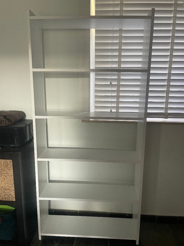 Boekenkast wit, Huis en Inrichting, Kasten | Boekenkasten, Ophalen, Met plank(en), Gebruikt, 50 tot 100 cm