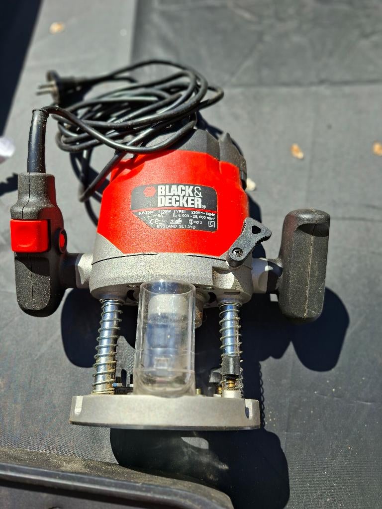 bovenfrees, Ophalen, Gebruikt, Black & Decker, Bovenfrees