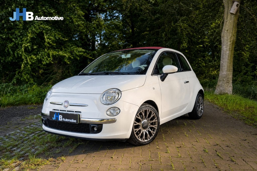 Fiat 500C 0.9 | Top onderhouden | Nieuwe APK | Cabrio, Auto's, 40 €/maand, Euro 6, Leder en Stof, Wit