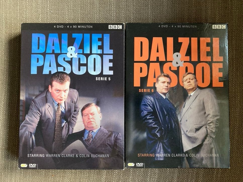 Dalziel & Pascoe - Serie 5 & 6 dvd Boxset, Vanaf 12 jaar, Ophalen of Verzenden, Zo goed als nieuw, Detective en Krimi