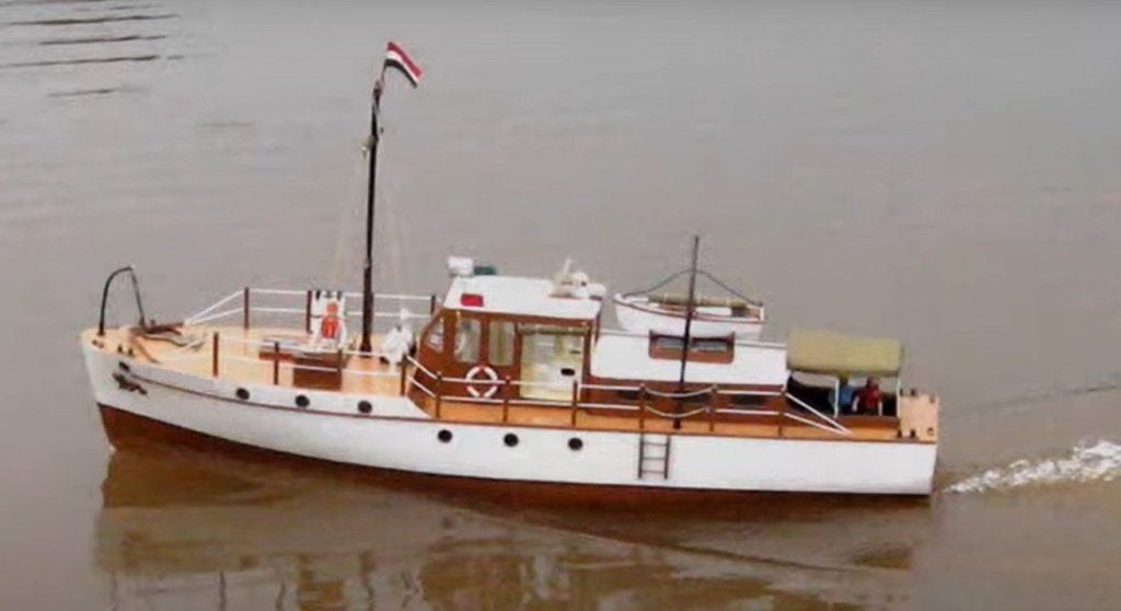 Bouwtekeningen van een  Motorjacht , Hobby en Vrije tijd, Modelbouw | Boten en Schepen, Ophalen of Verzenden, Nieuw