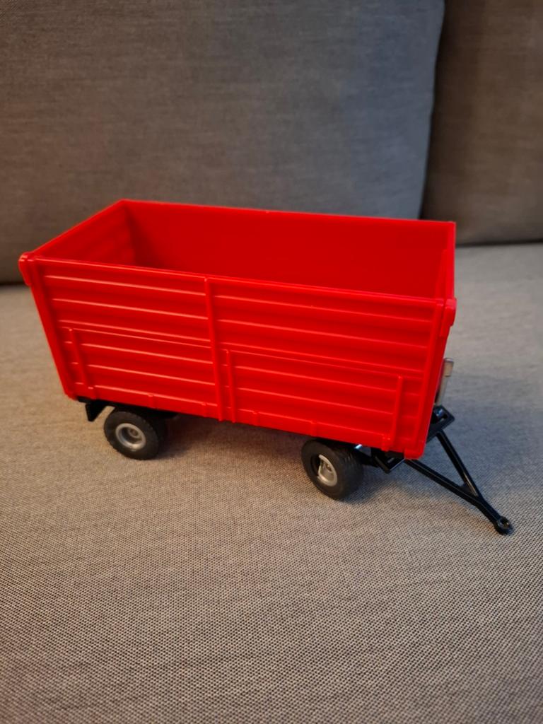 Siku aanhanger rood - Speelgoed landbouwvoertuig, Ophalen, Zo goed als nieuw