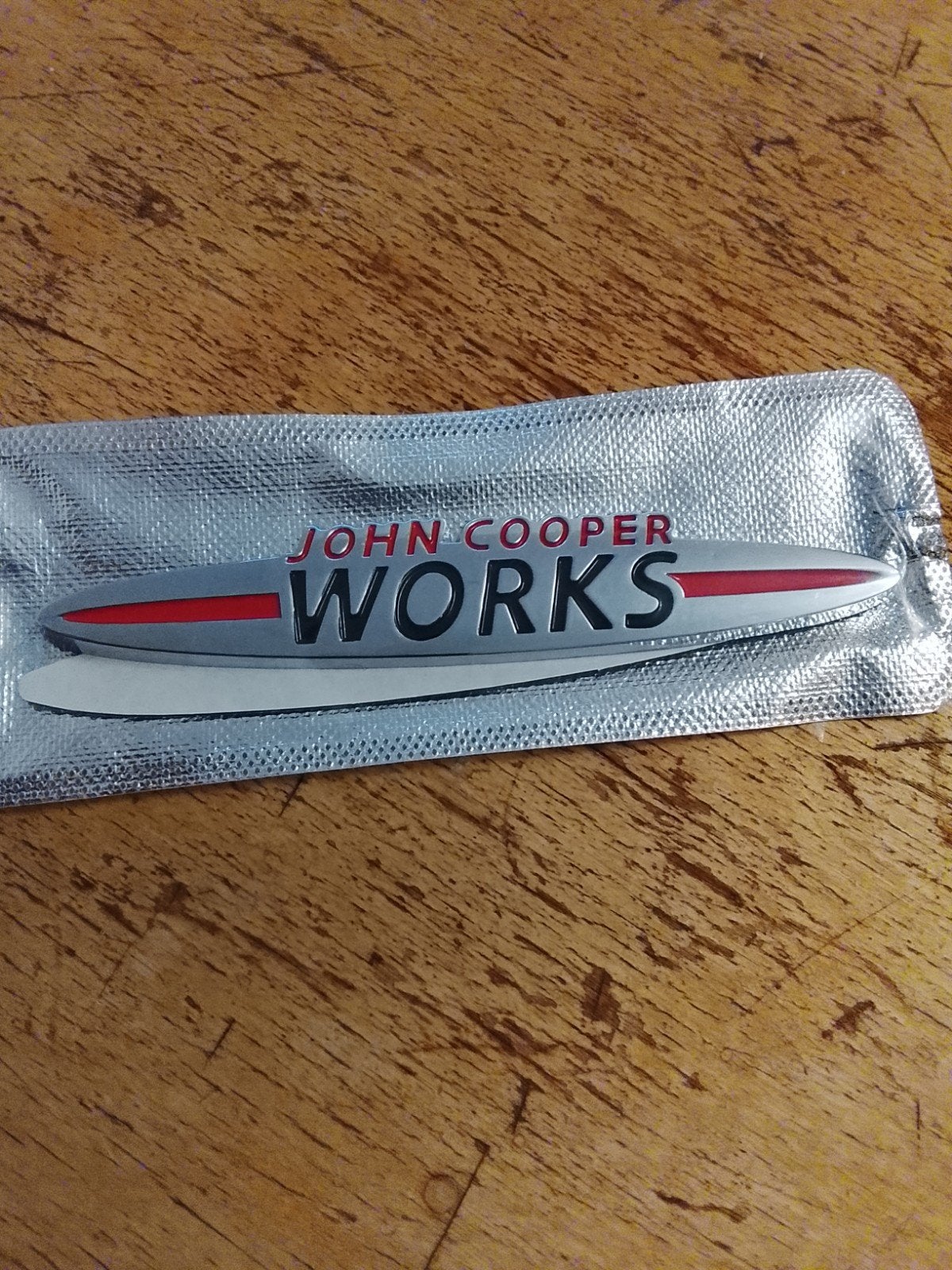 John Cooper Works embleem voor Mini, Ophalen of Verzenden, Nieuw