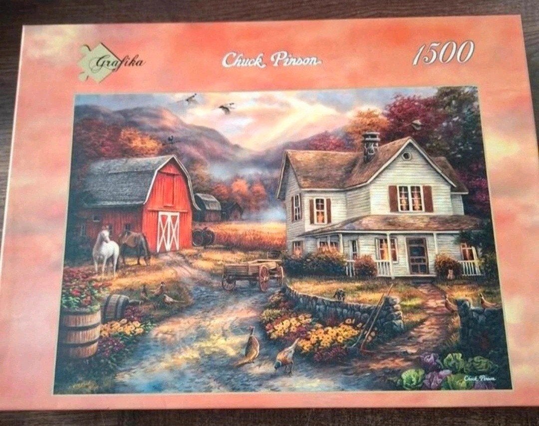 Grafika Legpuzzel Chuck Pinson 1500 stukjes, Ophalen of Verzenden, 500 t/m 1500 stukjes, Nieuw, Legpuzzel