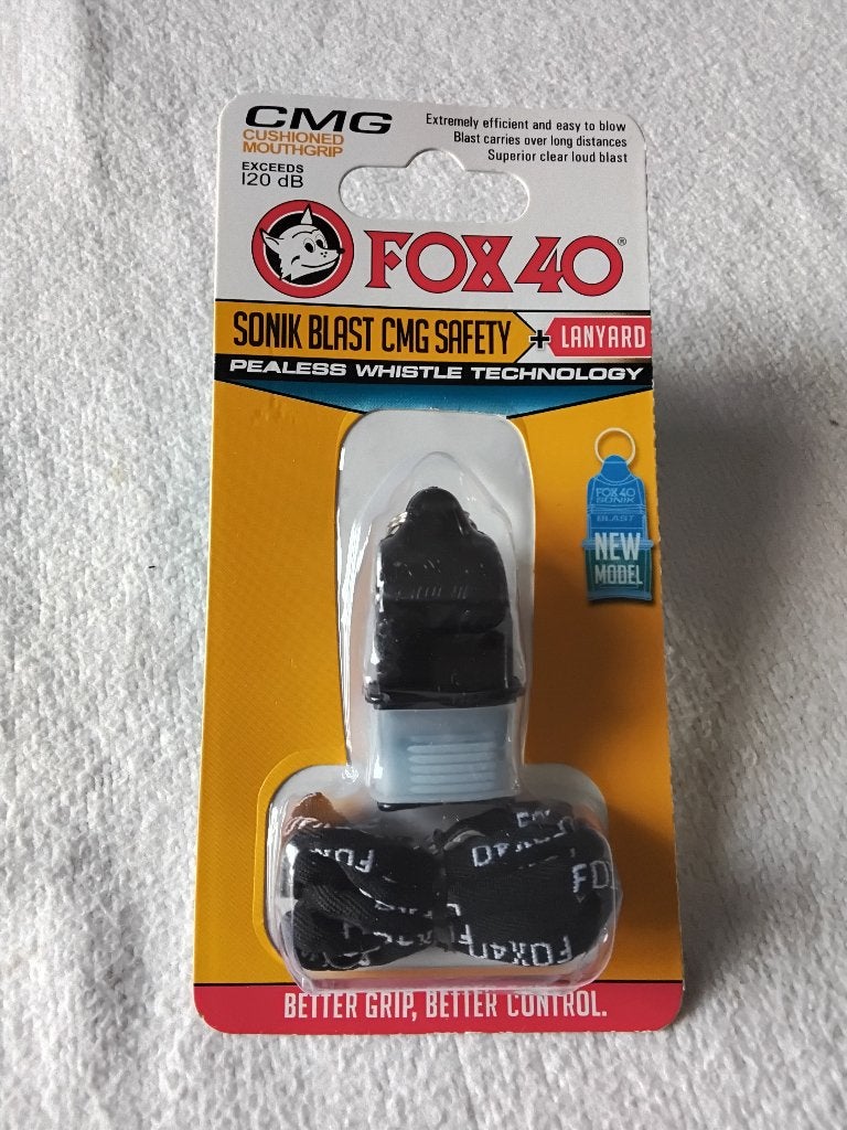 scheidsrechterfluit Fox 40 Sonik Blast zwart, Ophalen of Verzenden, Nieuw, Overige typen