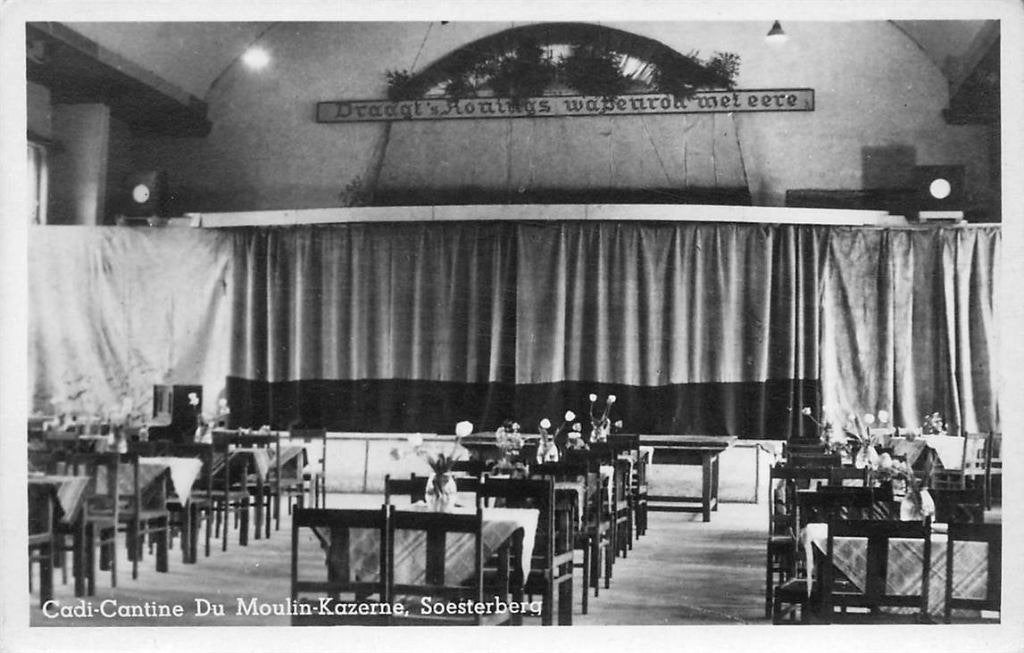 388-500-013 Soesterberg Cadi Cantine Du Moulin Kazerne, Verzenden, Voor 1920, Utrecht