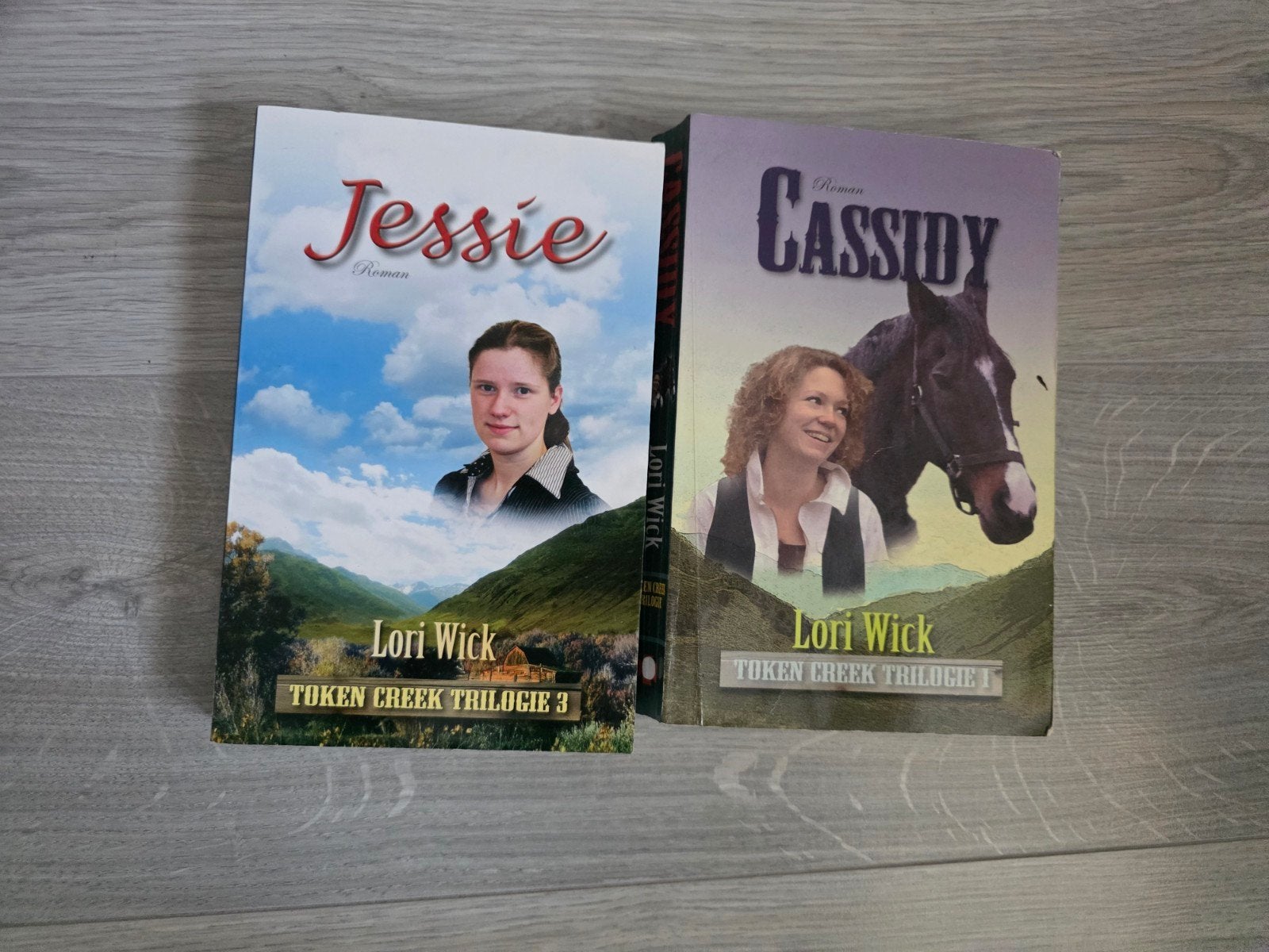L. Wick - 1 Cassidy en Lori Wick - 3 Jessie, Boeken, Ophalen of Verzenden, Zo goed als nieuw