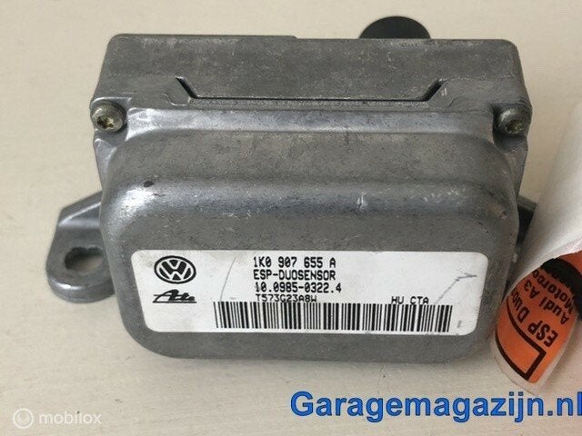 ESP-sensor 1K0907655A Ate Audi A3 8P 2003 gebruikt, Audi, Gebruikt, Audi, Ophalen of Verzenden