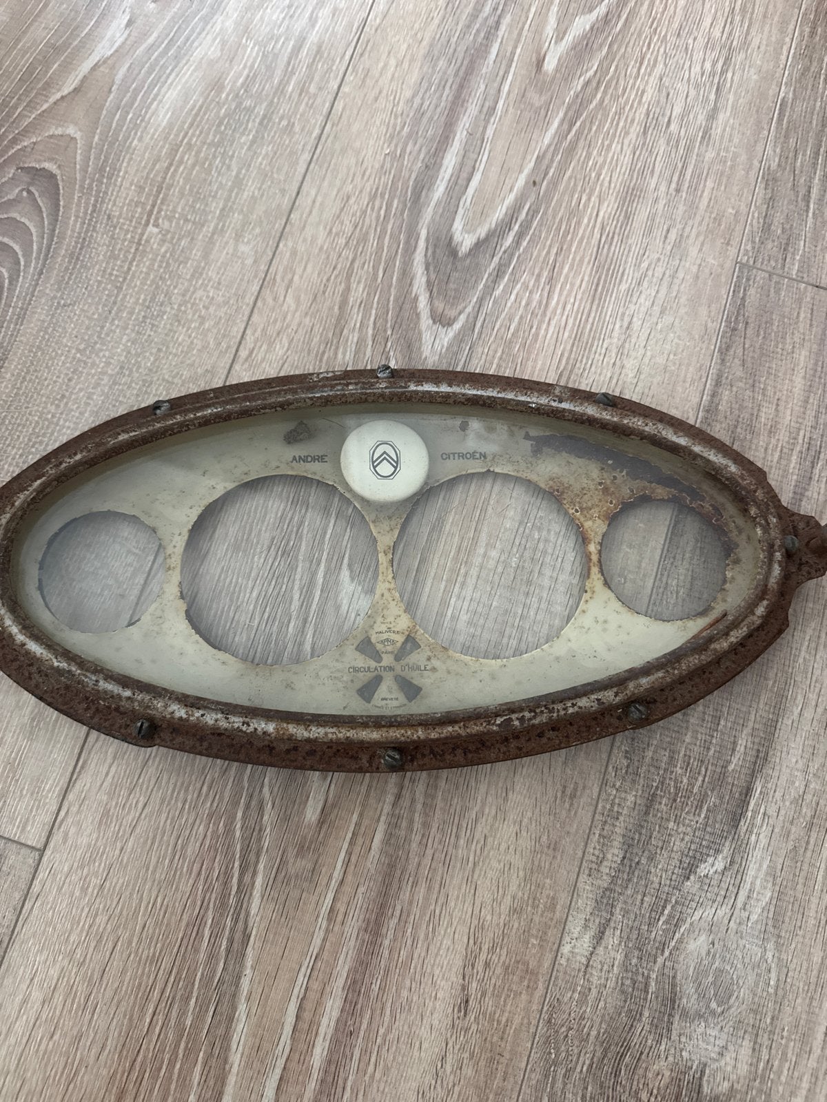 Vintage Citroën dashboard paneel - Andre Citroën, Ophalen of Verzenden, Gebruikt, Citroën