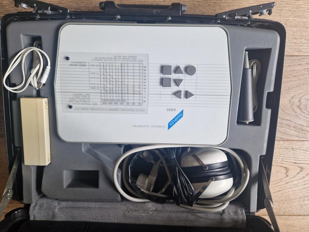 Danplex AS52 Screening Audiometer met koffer, Ophalen of Verzenden