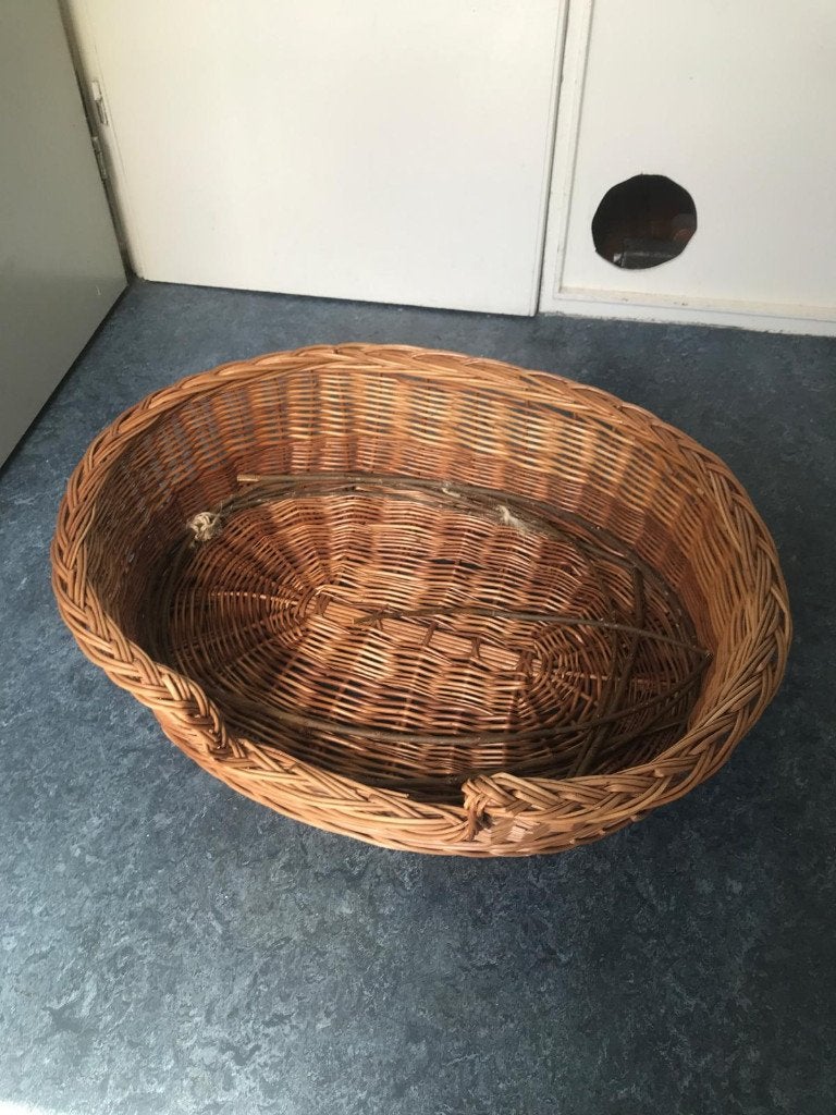 Hondenmand Gratis, Dieren en Toebehoren, Hondenmanden, Ophalen, Gebruikt, Riet