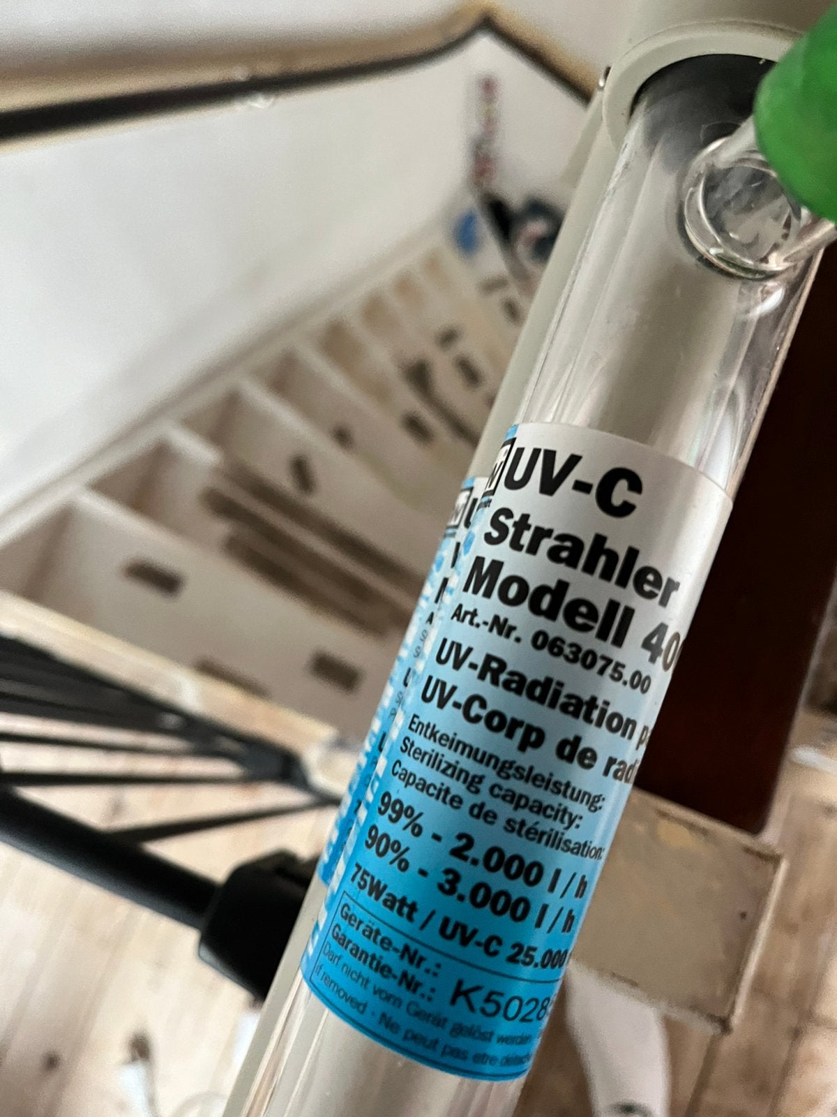 Uv lamp, Ophalen of Verzenden, Zo goed als nieuw
