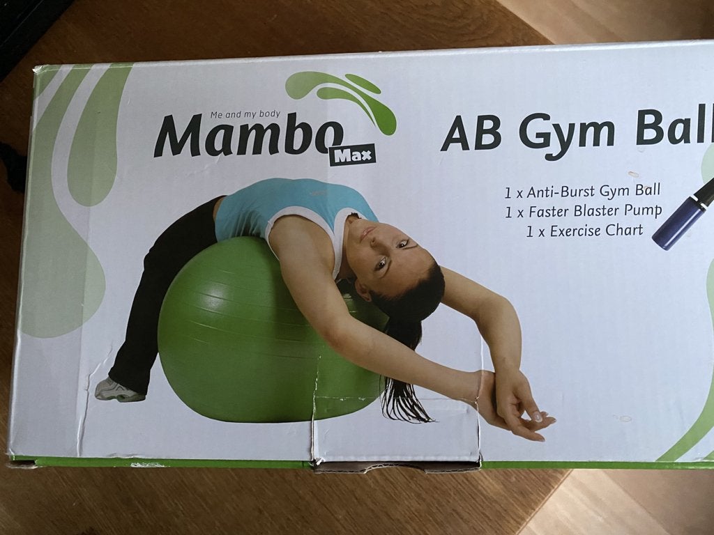 AB Gym Ball, Ophalen of Verzenden, Zo goed als nieuw, Rug, Fitnessbal