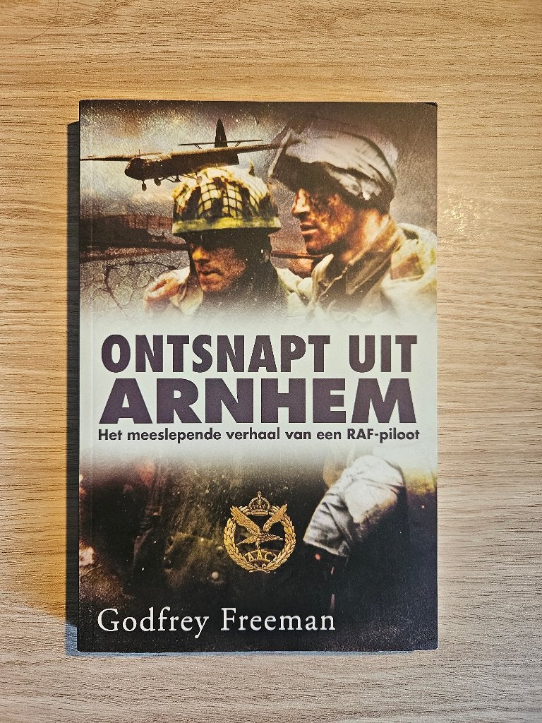 Slag om Arnhem boek Ontsnapt uit Arnhem, Ophalen of Verzenden, Overige soorten, Engeland, Boek of Tijdschrift