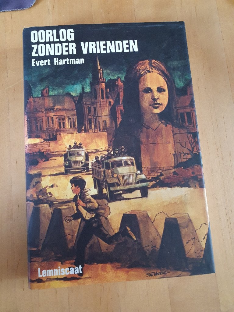 OORLOG  ZONDER  VRIENDEN  van Evert Hartman, Ophalen of Verzenden, Gelezen