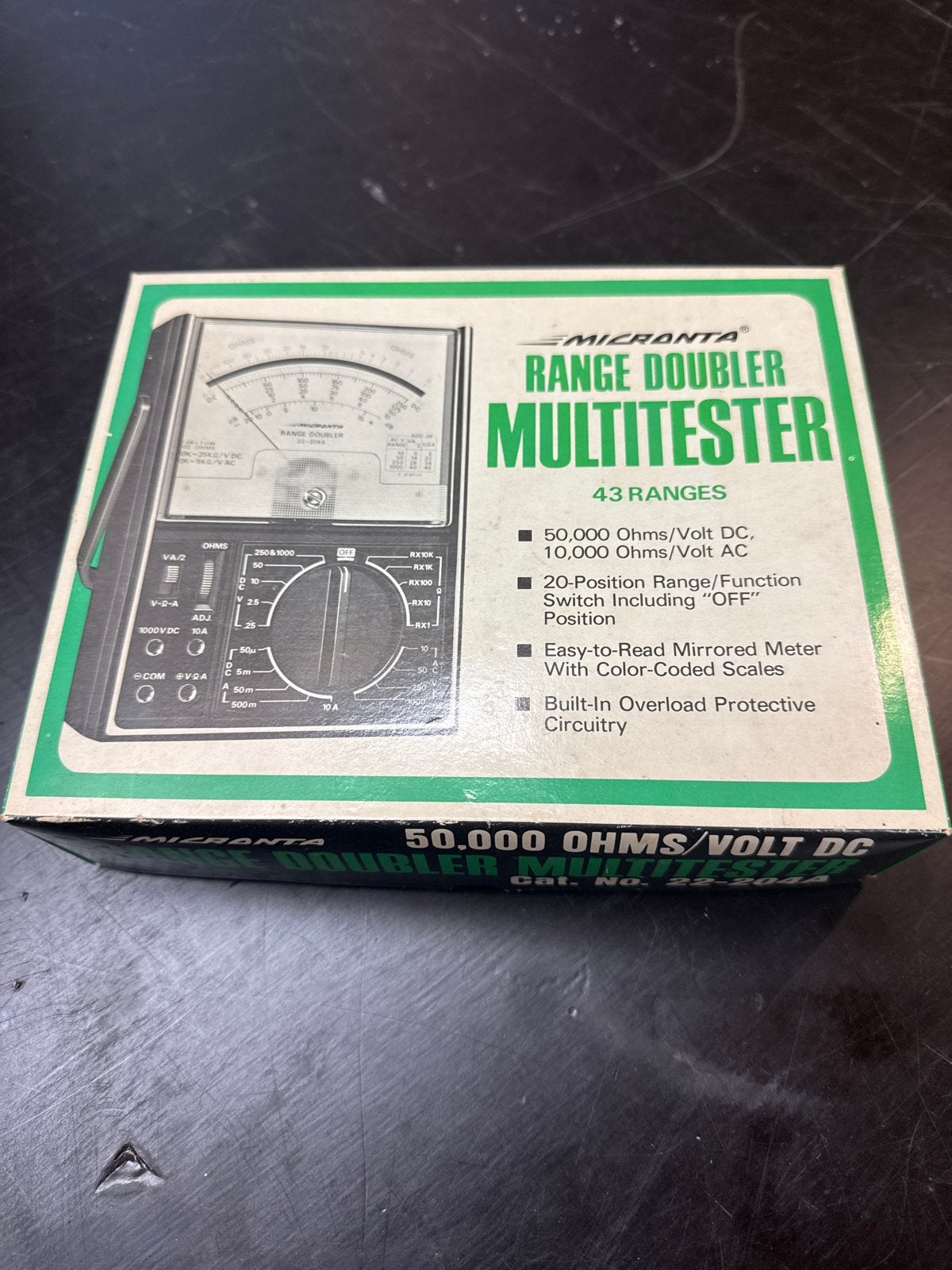 Micronta Range Doubler Multitester - Vintage Multimeter, Ophalen of Verzenden, Zo goed als nieuw, Multimeter