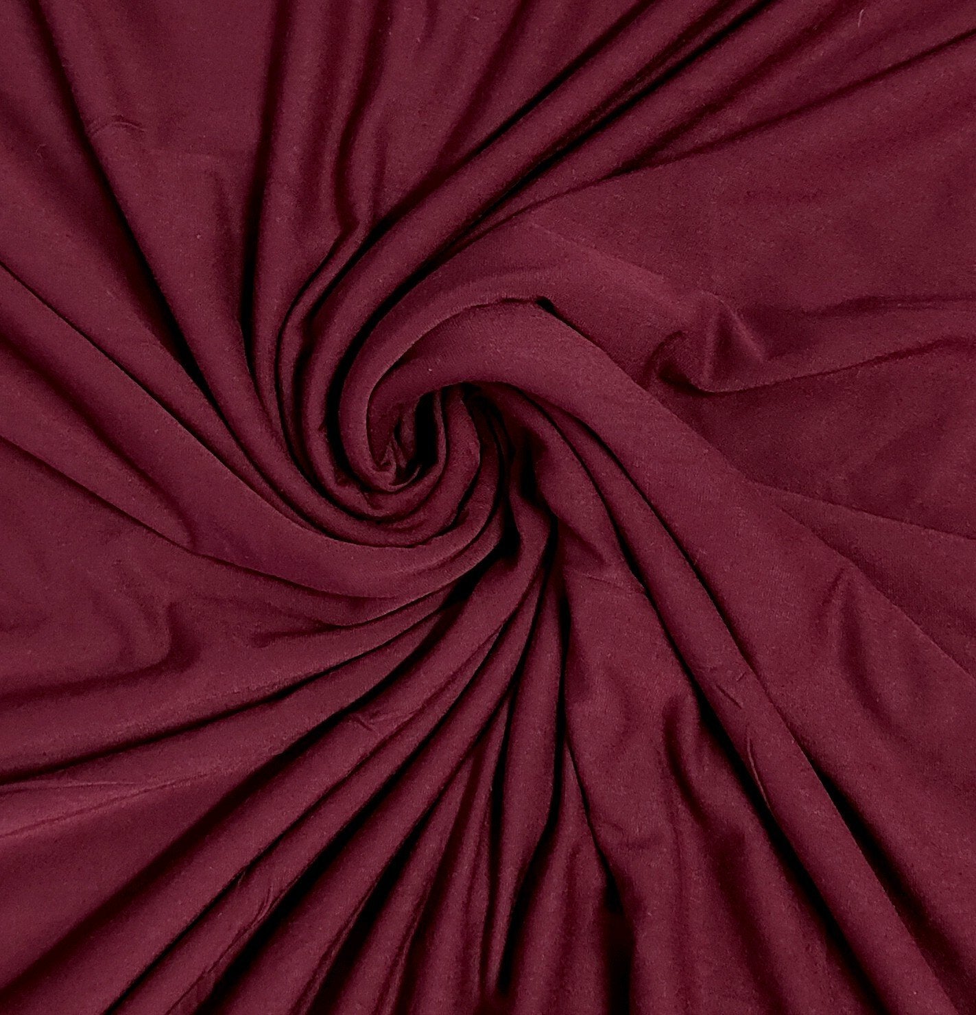 Rekbare viscose bordeaux rood, 120 cm of meer, Nieuw, Ophalen of Verzenden, Katoen